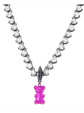 Betsey Johnson punk n Spice Necklace New with defect